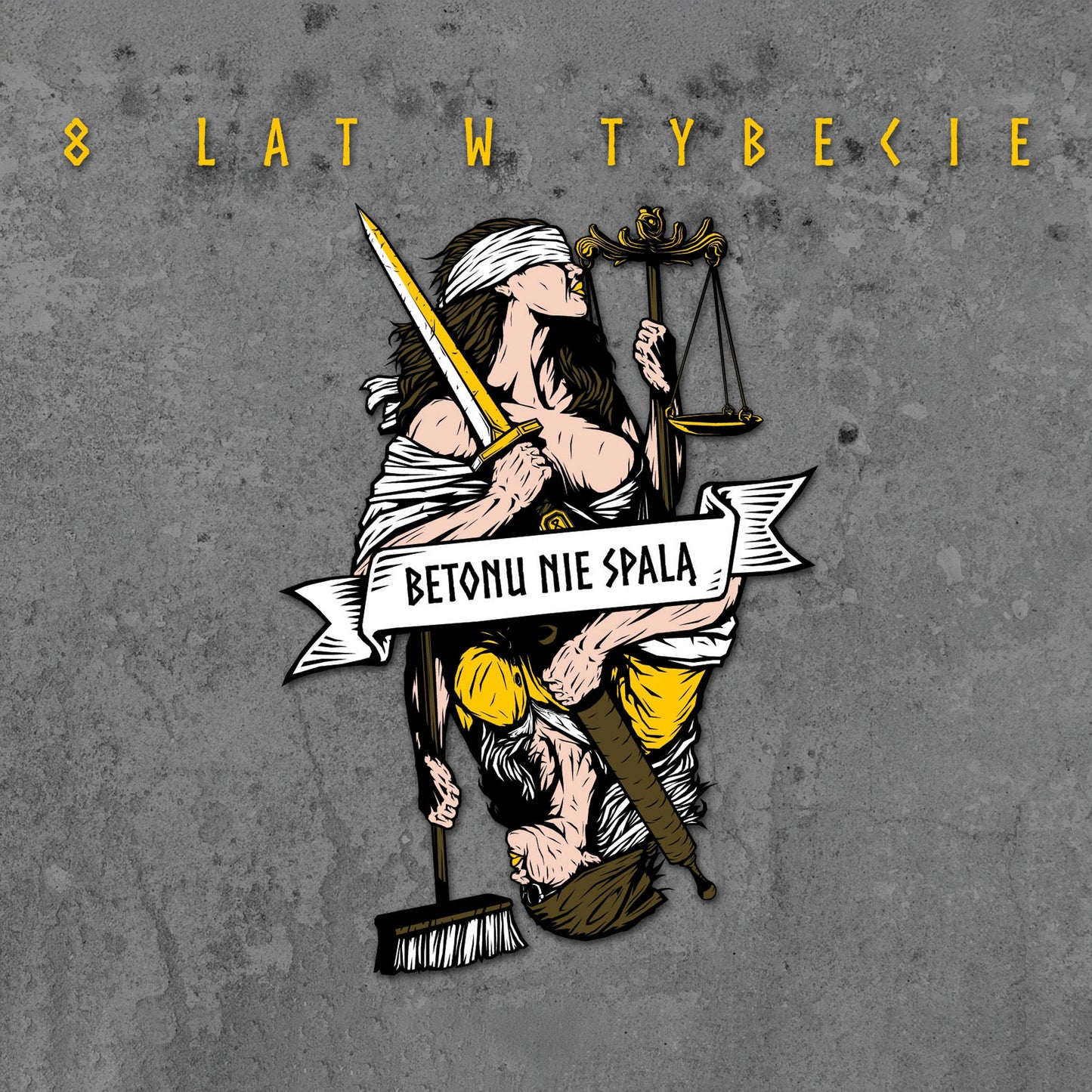 8 LAT W TYBECIE - Betonu nie spalą (CD)