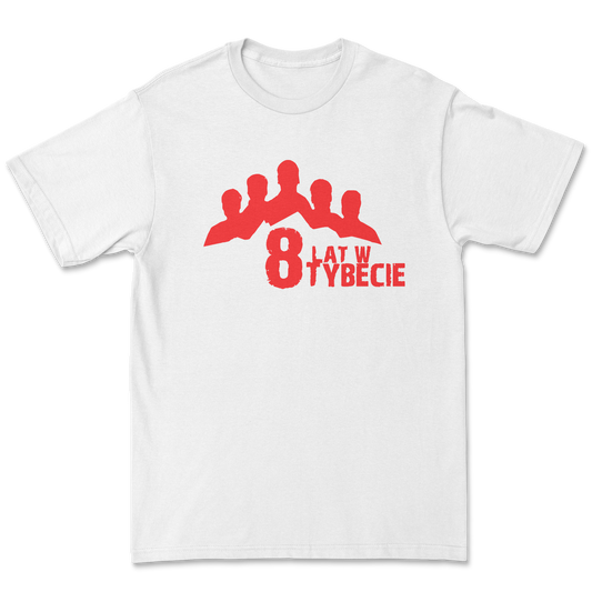 8 LAT W TYBECIE - Red Logo (T-Shirt)