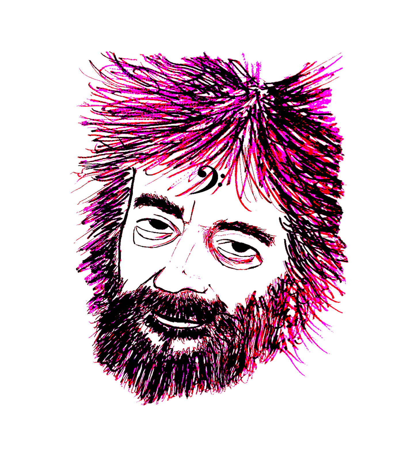 KRZYSZTOF ŚCIERAŃSKI - Portret (T-Shirt)