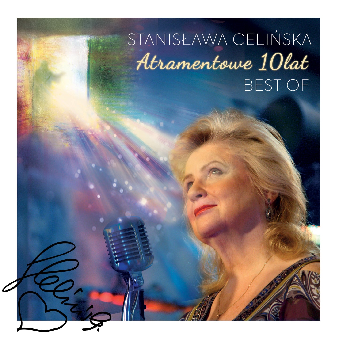 STANISŁAWA CELIŃSKA - Atramentowe 10 lat, Best Of (Płyta winylowa z autografem)