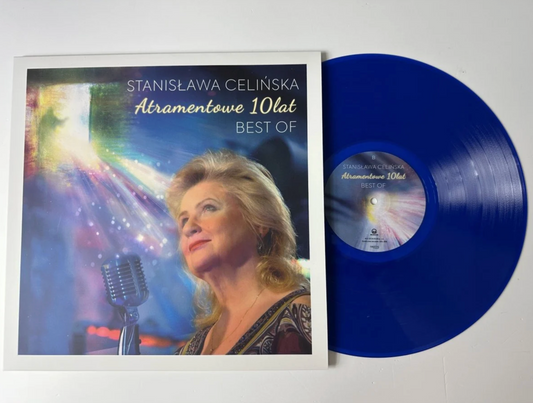 STANISŁAWA CELIŃSKA - Atramentowe 10 lat, Best Of (NIEBIESKI WINYL)
